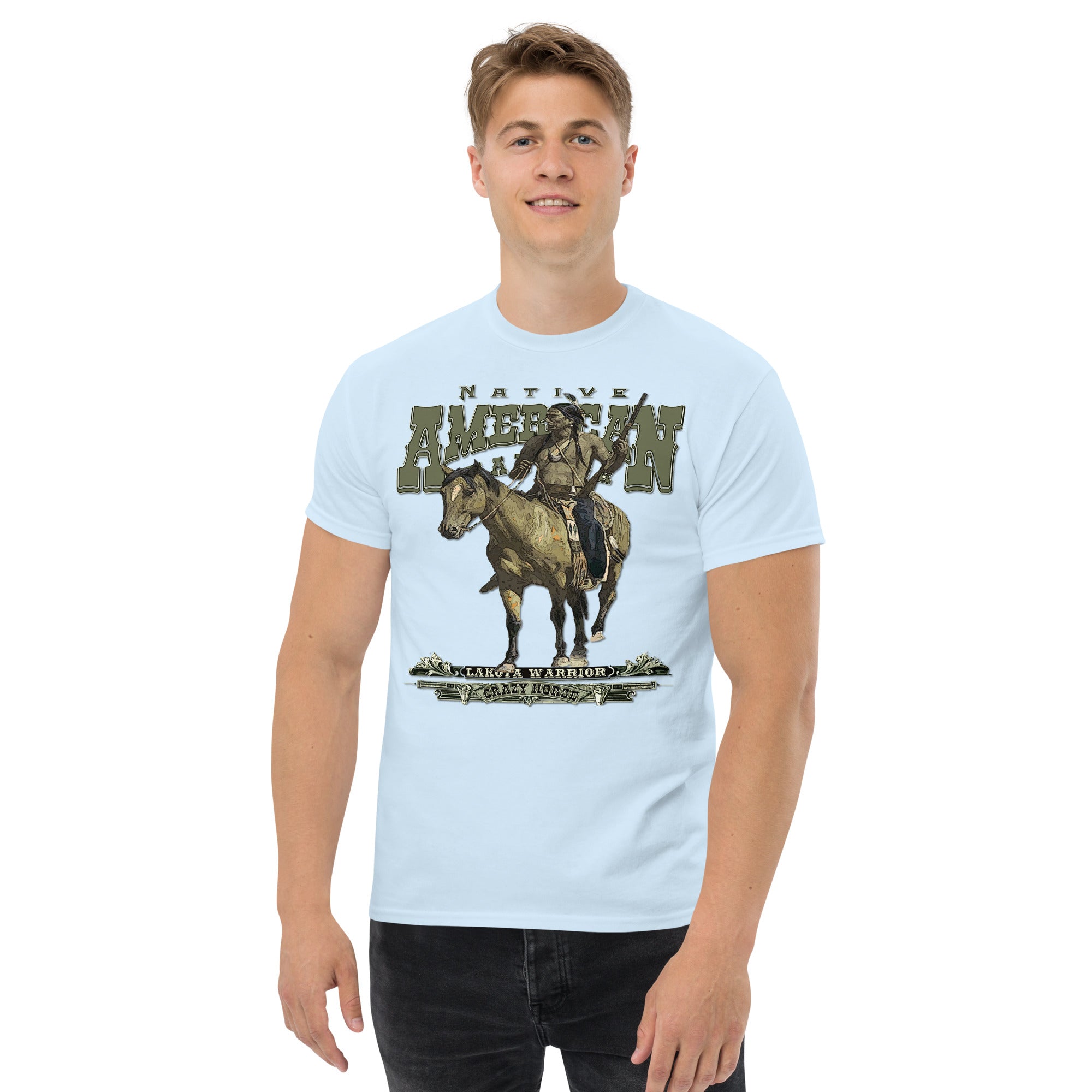 Crazy Horse – Lakota Warrior t-shirt