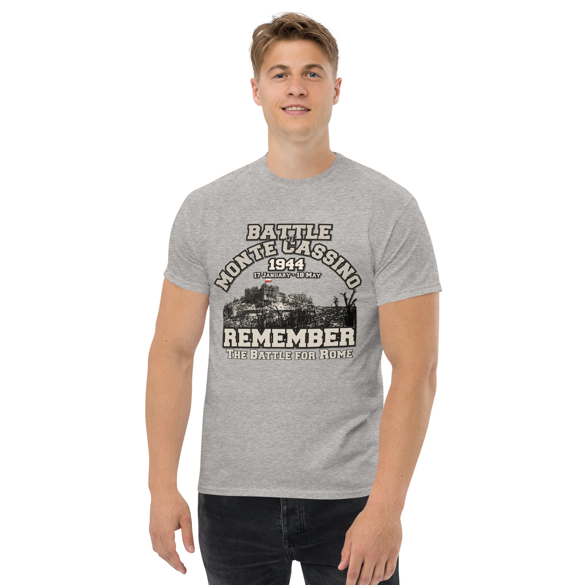 Battle of Monte Cassino t-shirt
